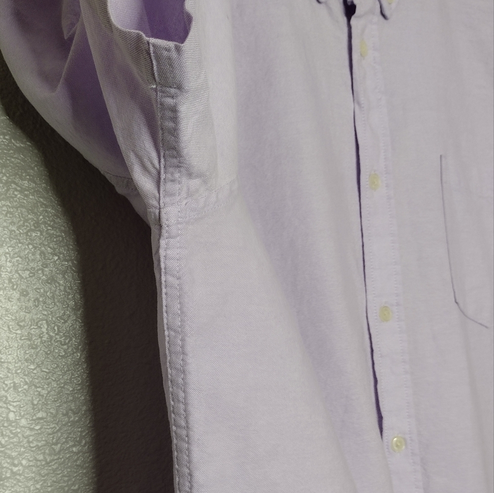 Burton Men's Wear Short Sleeve Button Down Shirt Size Large - Picture 7 of 15